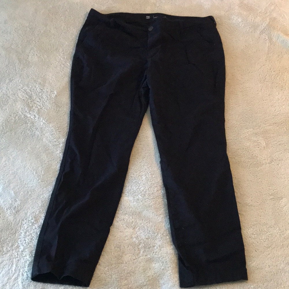 Black, skinny, dress pants